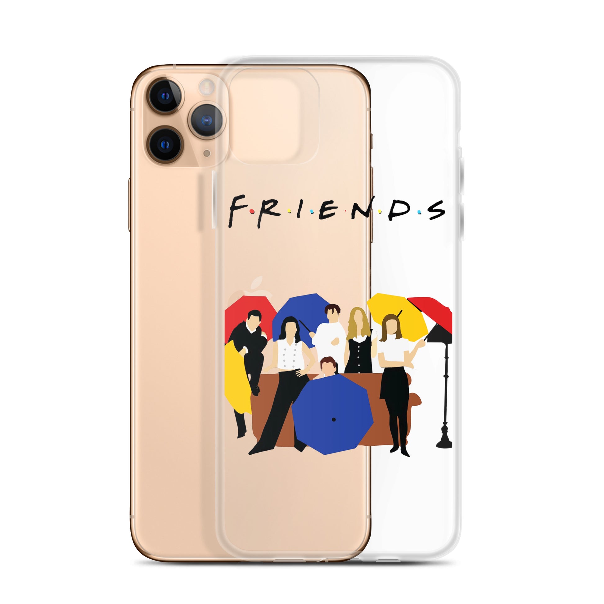 Friends Animated Clear Case - R & Z Shoppers