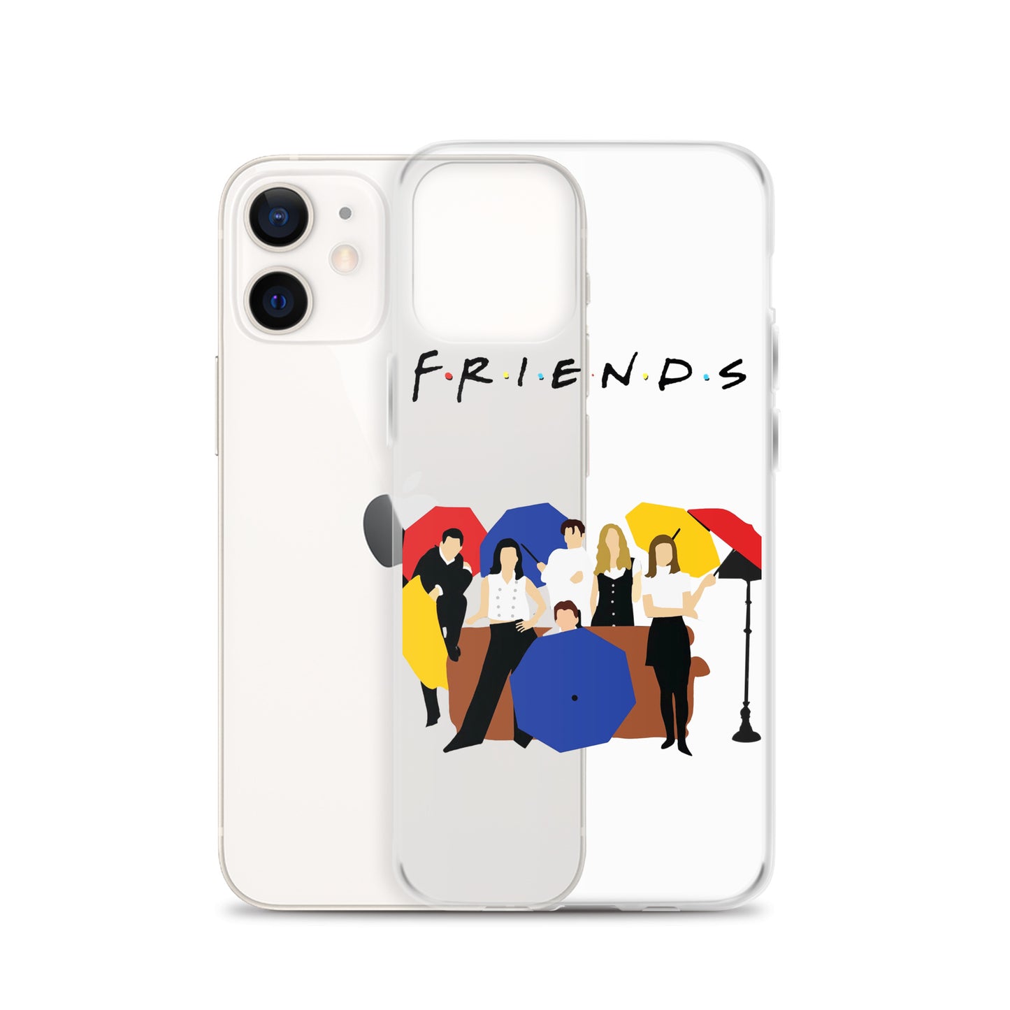 Friends Animated Clear Case - R & Z Shoppers