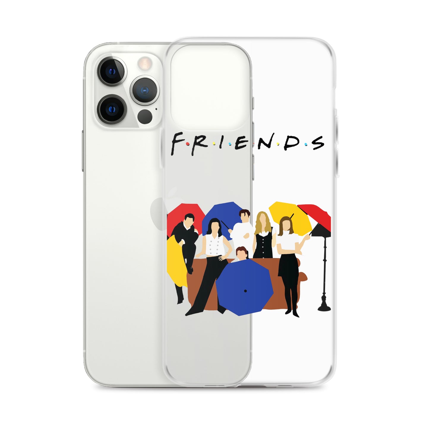 Friends Animated Clear Case - R & Z Shoppers