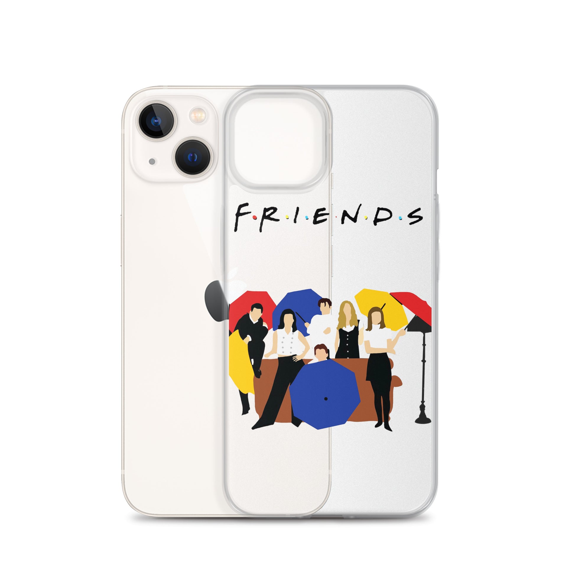 Friends Animated Clear Case - R & Z Shoppers