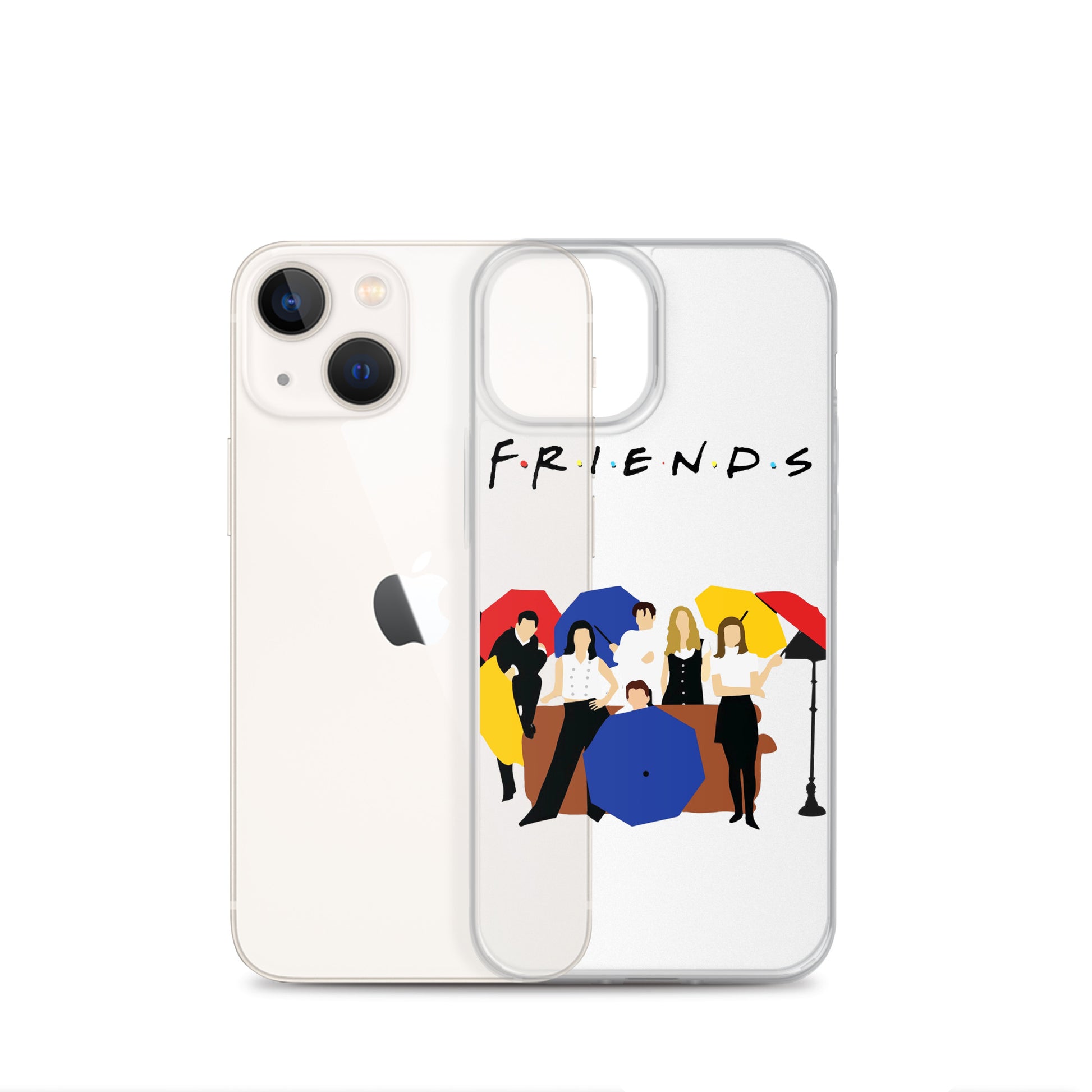 Friends Animated Clear Case - R & Z Shoppers