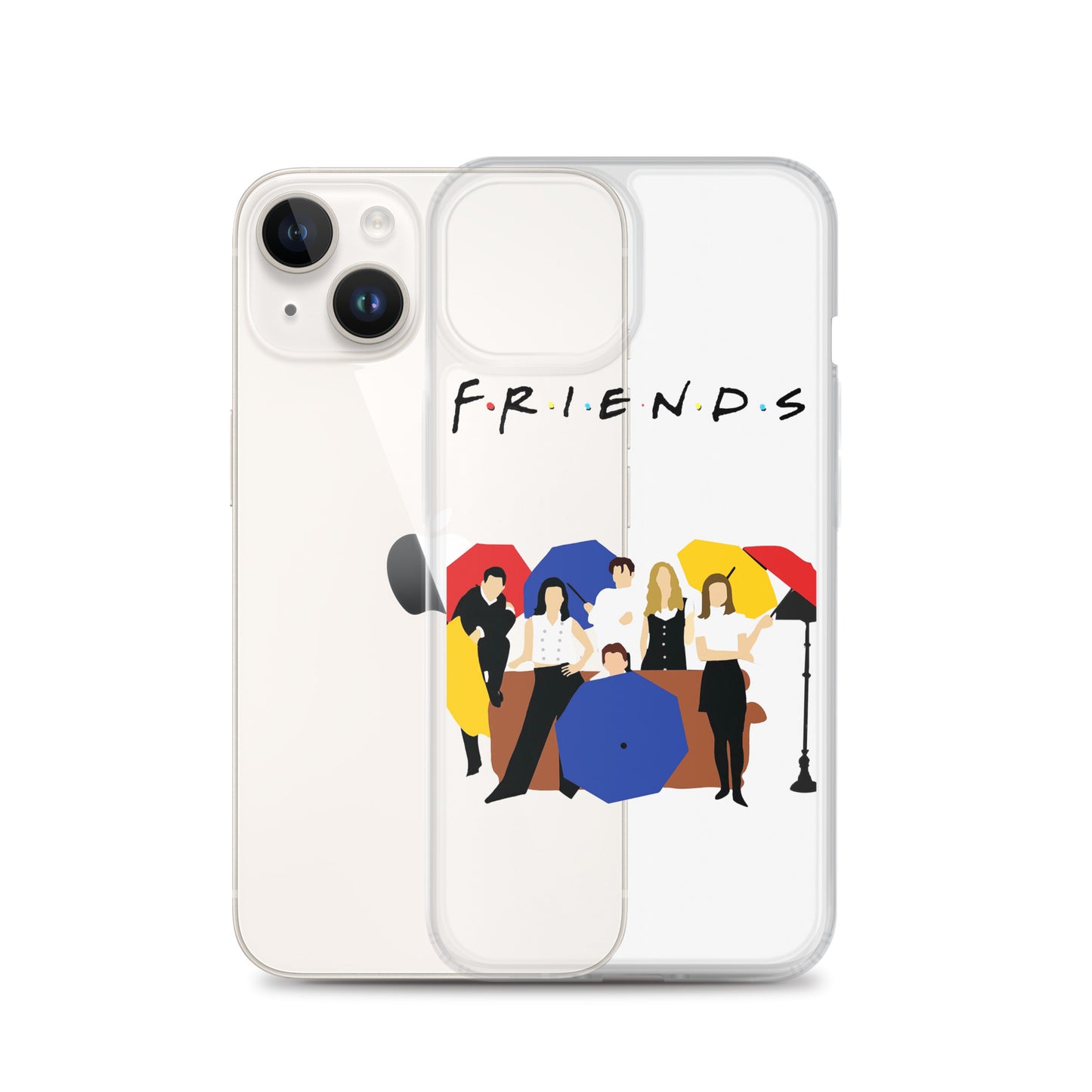 Friends Animated Clear Case - R & Z Shoppers