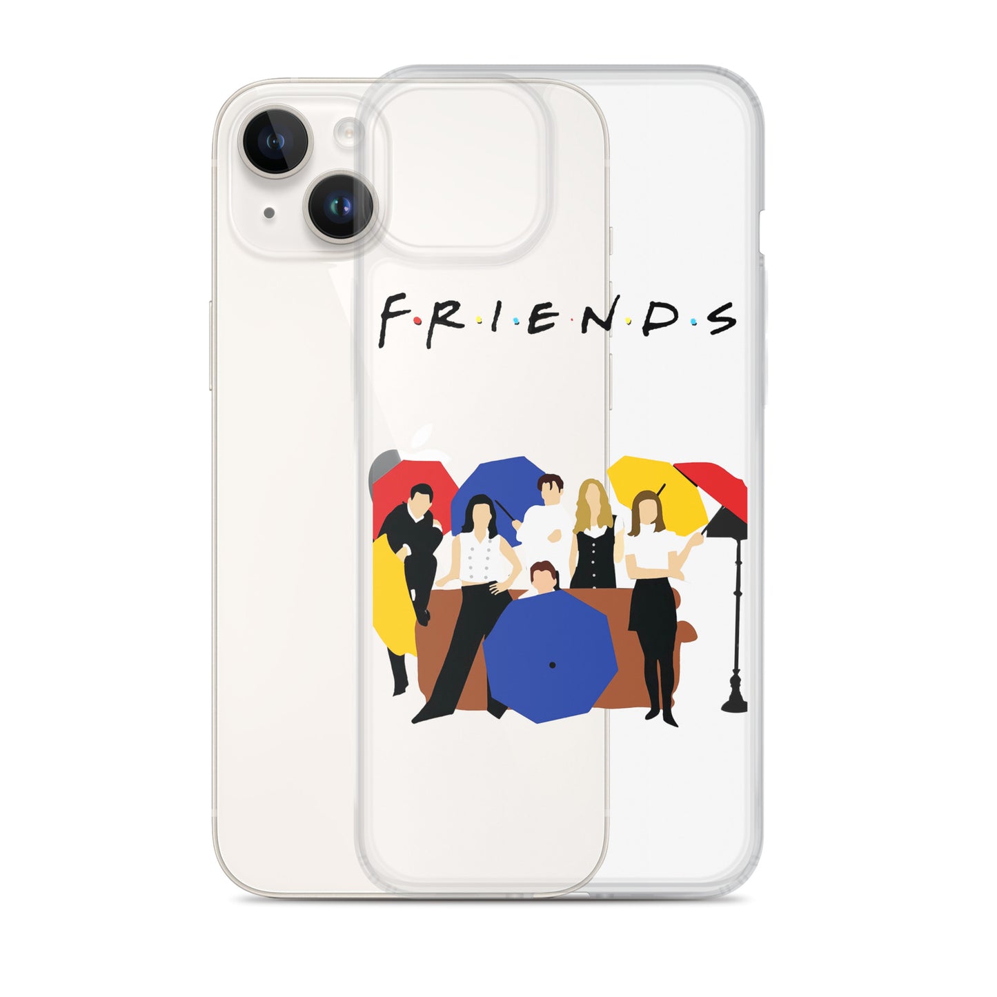 Friends Animated Clear Case - R & Z Shoppers