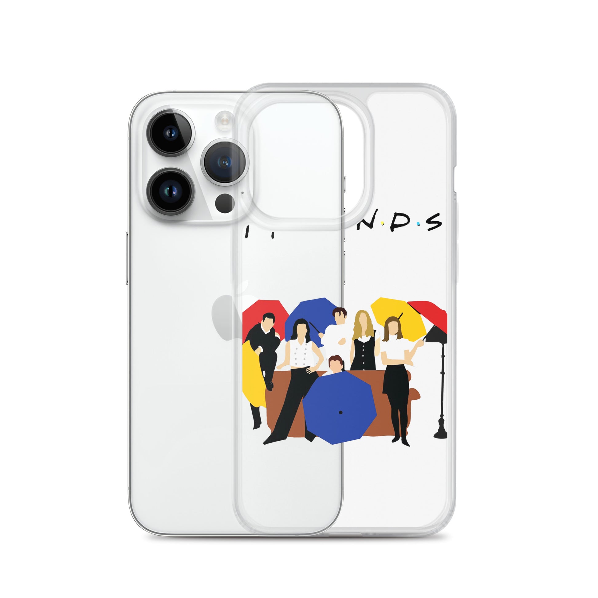 Friends Animated Clear Case - R & Z Shoppers