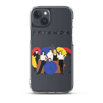 Friends Animated Clear Case - R & Z Shoppers