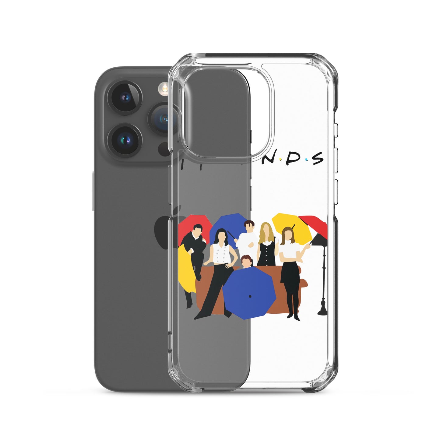 Friends Animated Clear Case - R & Z Shoppers