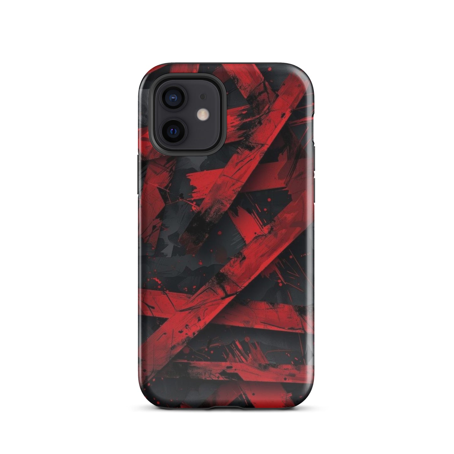 RED ABSTRACT ART - TOUGH CASE