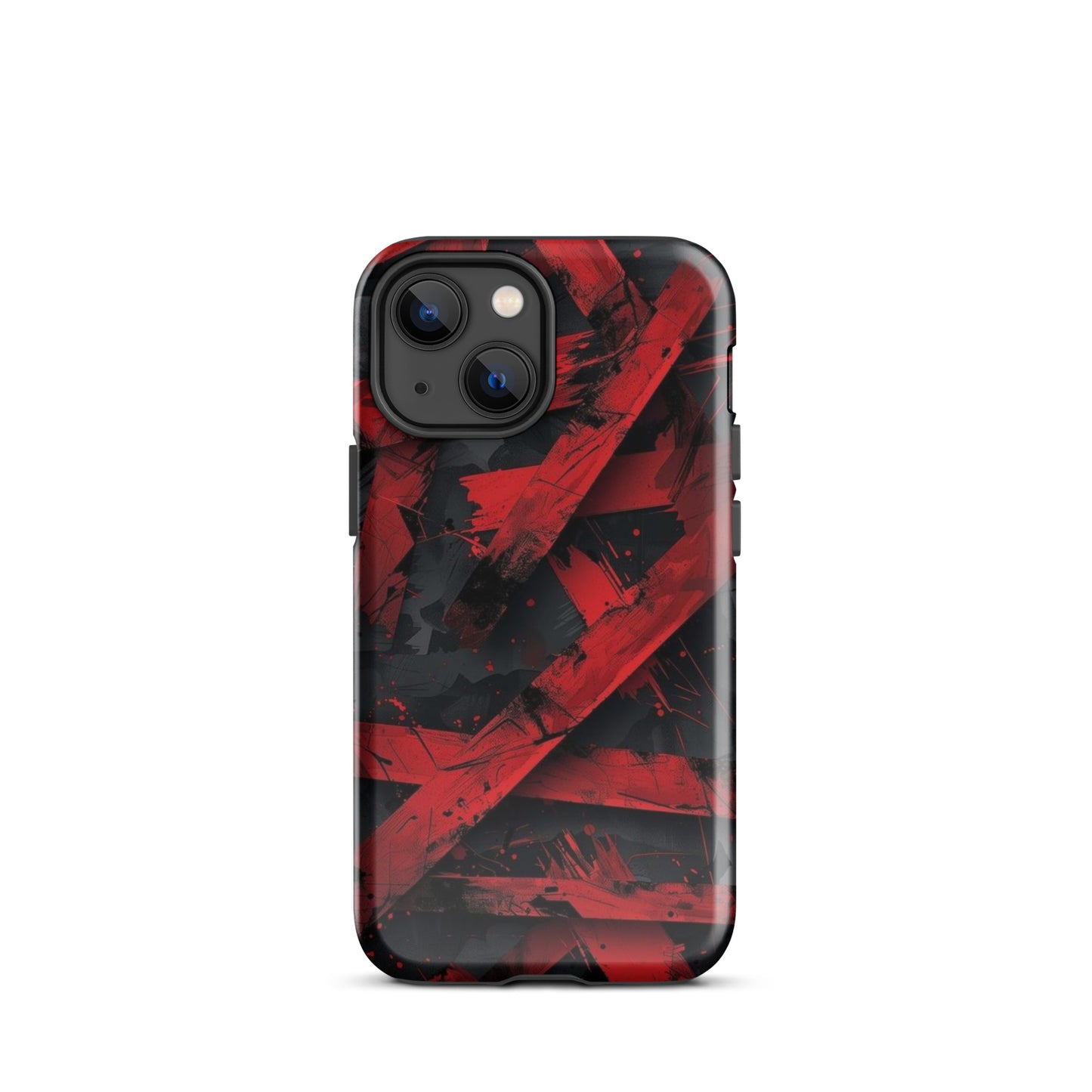 RED ABSTRACT ART - TOUGH CASE