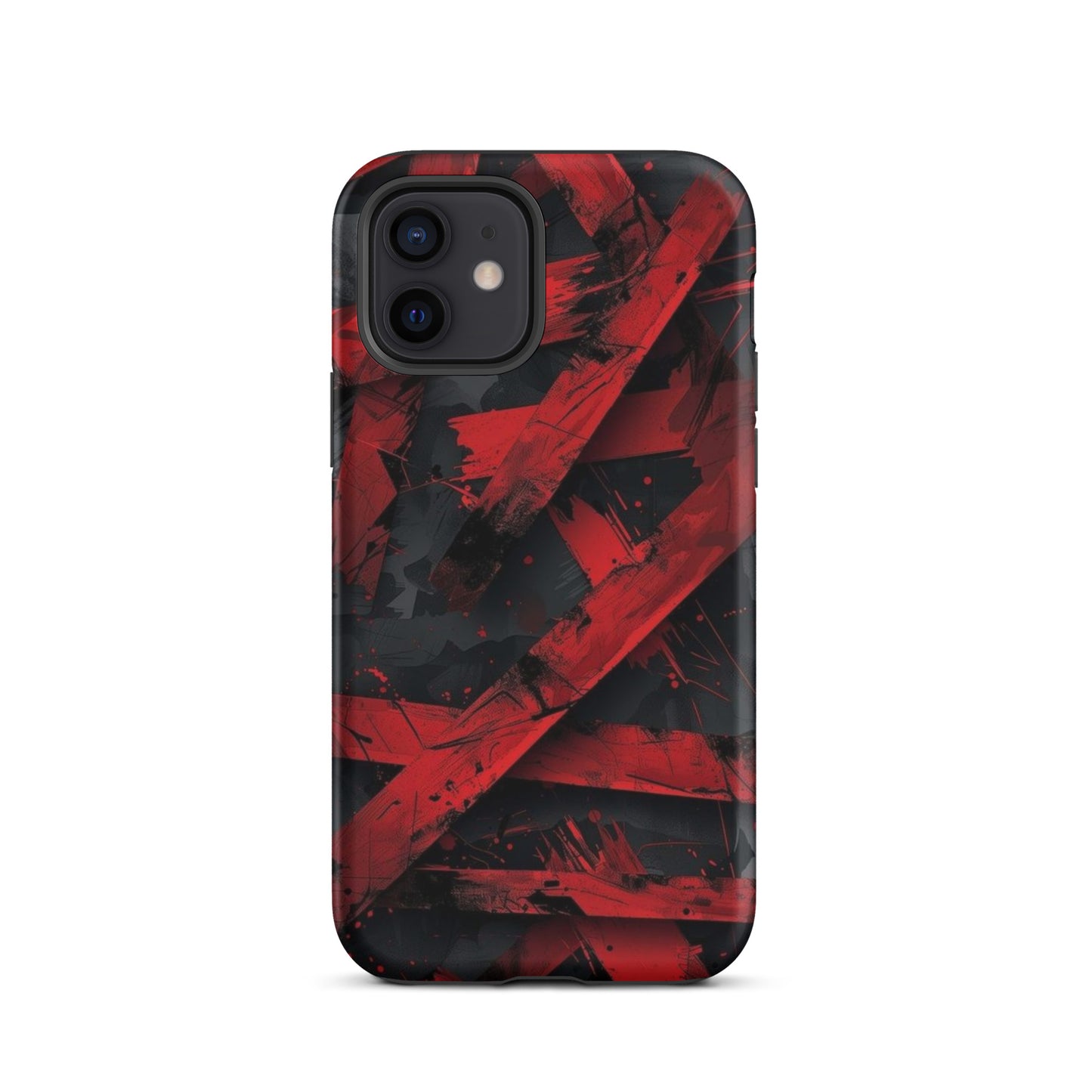 RED ABSTRACT ART - TOUGH CASE