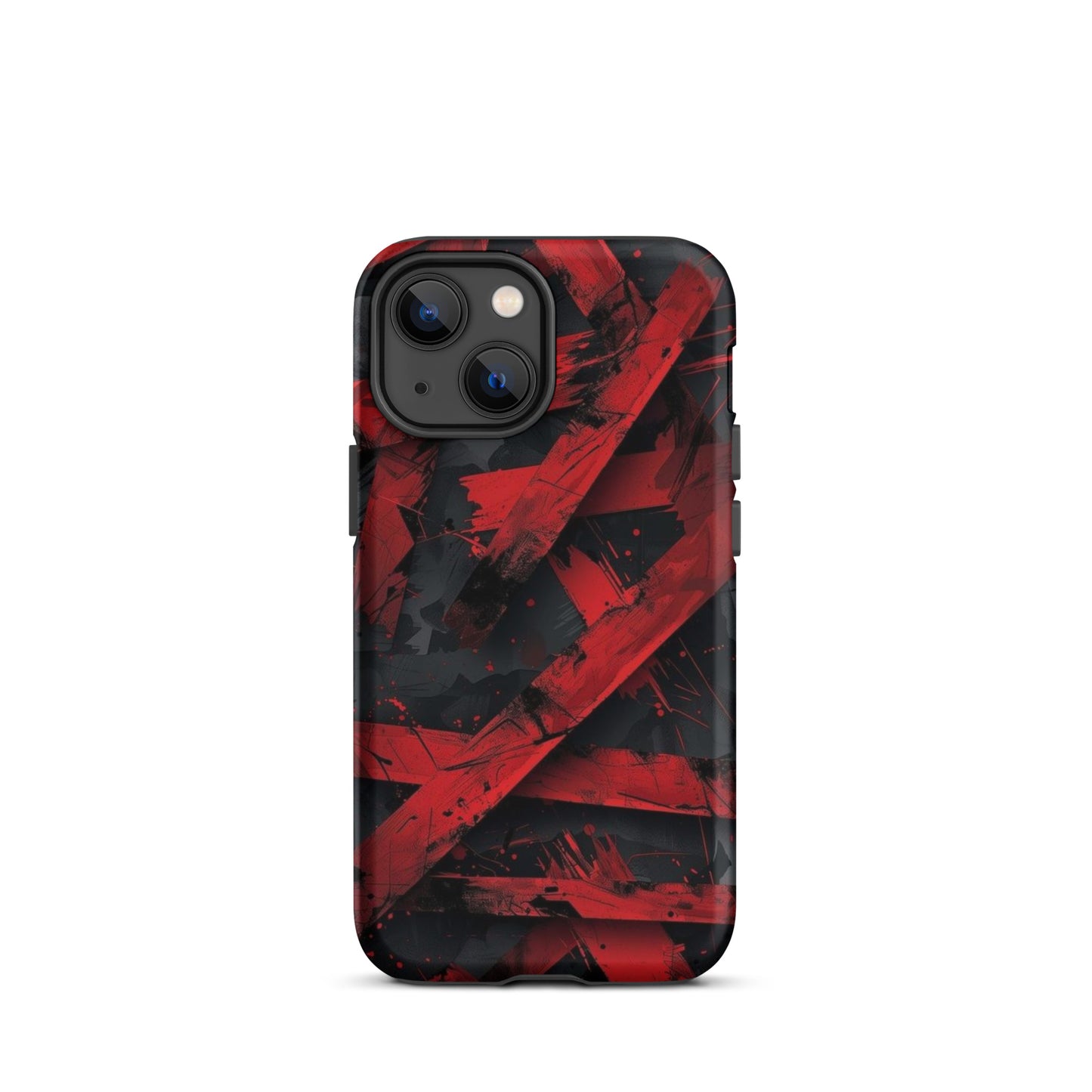 RED ABSTRACT ART - TOUGH CASE